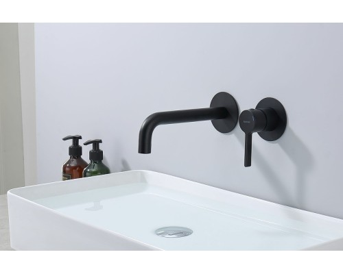 Смеситель для раковины Splenka S221.11.06 Черный матовый