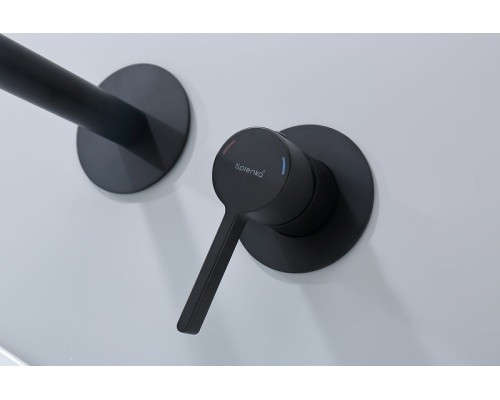 Смеситель для раковины Splenka S221.11.06 Черный матовый