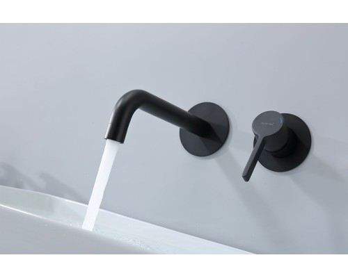 Смеситель для раковины Splenka S221.11.06 Черный матовый