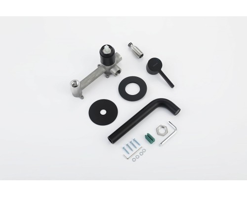 Смеситель для раковины Splenka S221.11.06 Черный матовый