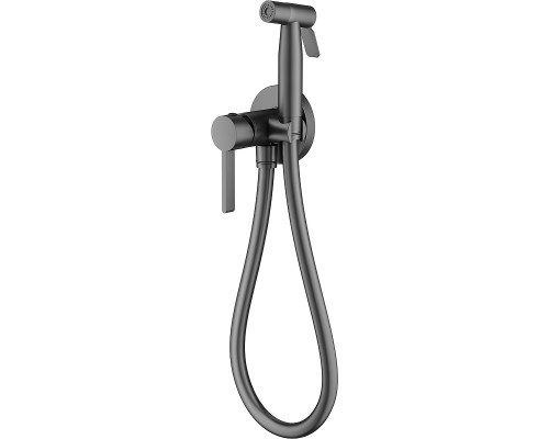 Гигиенический душ со смесителем Splenka S221.52.09 Графит матовый