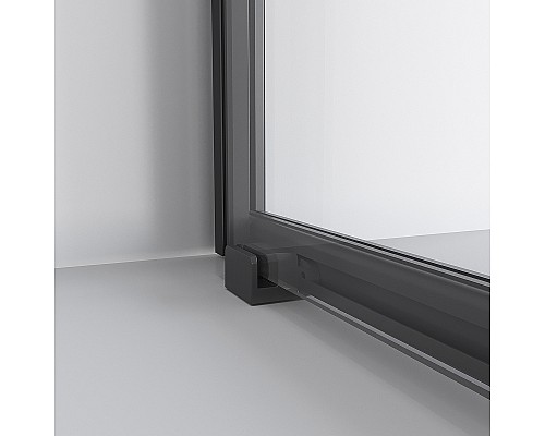 Душевой уголок Niagara Nova 80х80 NG-6822-34BLACK профиль Черный матовый стекло прозрачное