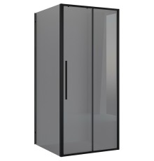 Душевой уголок Niagara Nova 90х80 NG-85-9TB-TB80-34 профиль Черный матовый стекло тонированное