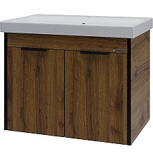 Тумба под раковину Bellezza Бруно 70 4632211240492 подвесная Табакко