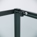 Душевой уголок Grossman Cosmo 110х80 120.K33.02.1180.21.00 профиль Черный матовый стекло прозрачное