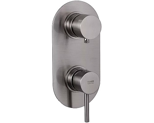 Смеситель для душа Remer X-Style X93KBNP Никель брашированный