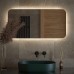 Зеркало Defesto Opti 100x50 с подсветкой 28W-4500К/ИК - выключатель/Нейтральный белый свет