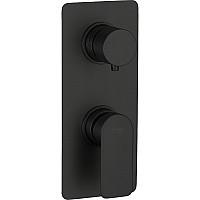 Смеситель для душа Remer Infinity I93KBCFP Черный брашированный хром