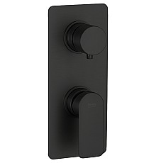 Смеситель для душа Remer Infinity I93KBCFP Черный брашированный хром