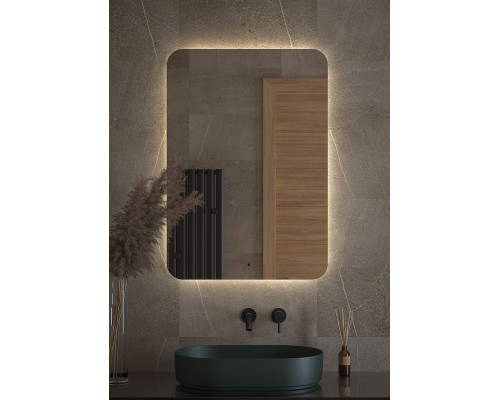 Зеркало Defesto Opti 70x100 с подсветкой 32W-4500К/ИК - выключатель/Нейтральный белый свет