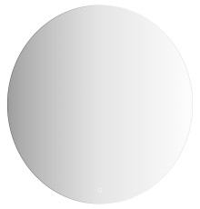 Зеркало Defesto Opti 80x80 с подсветкой 25W-4500К/Сенсорный выключатель/Нейтральный белый свет
