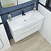Тумба под раковину Caprigo Lento 100 36214-SF027 подвесная Белая матовая