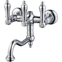 Смеситель для ванны Caprigo Adria-Classic Metal Edition Хром