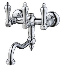 Смеситель для ванны Caprigo Adria-Classic Metal Edition Хром