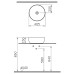 Раковина-чаша Vitra Outline Recycled 41 Матовый тауп