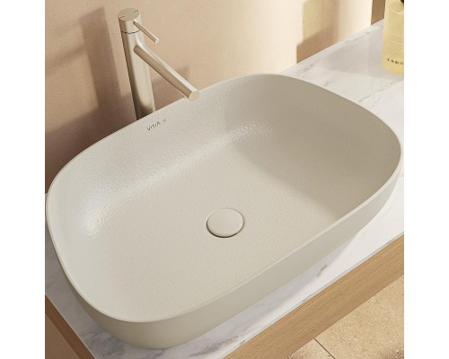 Раковина-чаша Vitra Outline Recycled 63 Матовый тауп