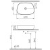 Раковина-чаша Vitra Outline Recycled 63 Матовый тауп