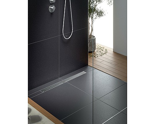 Душевой лоток Timo Drain System 60 DS230106/00 с решеткой Хром