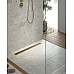 Душевой лоток Timo Drain System 60 DS230106/17 с решеткой Золото матовое