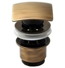 Донный клапан Remer click-clack Бронза