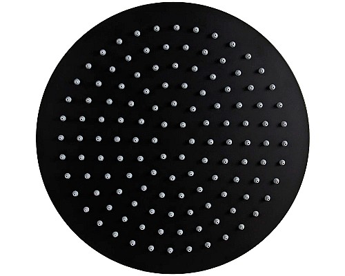 Верхний душ Remer 357UFM30NOX Черный матовый