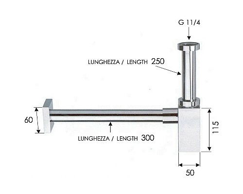 Сифон для раковины Remer 960114VO Бронза