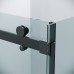 Душевой уголок Grossman Classic 120х70 профиль Черный матовый стекло прозрачное