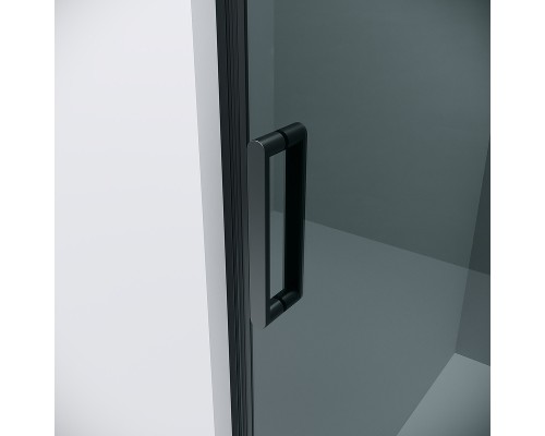 Душевой уголок Grossman Classic 100х80 120.K33.04.1080.21.10 профиль Черный матовый стекло тонированное