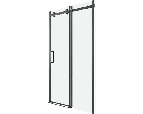 Душевая дверь Grossman Classic 110 100.K33.04.110.21.00 профиль Черный матовый стекло прозрачное