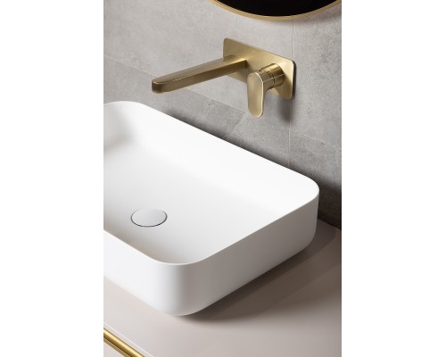 Раковина-чаша Boheme Corian Slim 60 Белая матовая