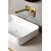 Раковина-чаша Boheme Corian Slim 60 Белая матовая