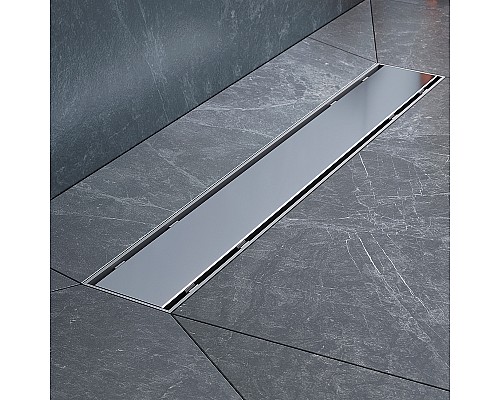 Душевой лоток AM.PM PrimeFlow 50 W02SC-U11-050-04SB с решеткой Хром матовый / под плитку Tile