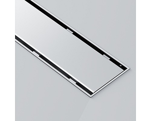 Душевой лоток AM.PM PrimeFlow 50 W02SC-U11-050-04SB с решеткой Хром матовый / под плитку Tile