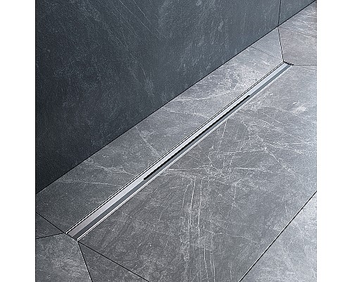 Душевой лоток AM.PM MasterFlow 80 W01SC-S11-080-05SB с решеткой Хром матовый Slim line