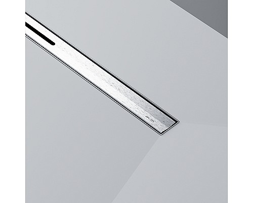 Душевой лоток AM.PM MasterFlow 80 W01SC-S11-080-05SB с решеткой Хром матовый Slim line