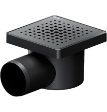 Душевой трап AM.PM PrimeFlow 10 W02BD-P11-010-01BM с Черной матовой решеткой Cut Gradient