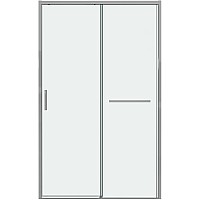 Душевая дверь Grossman Style 130 100.K33.05.130.10.00 профиль Хром стекло прозрачное