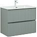 Тумба под раковину Aquanet Джейн 80 313318 подвесная Мисти грин