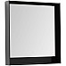 Зеркало Aquanet Милан 80 306387 с подсветкой Черный глянец с сенсорным выключателем
