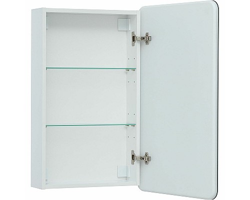 Зеркальный шкаф Aquanet Оптима 50 311859 с подсветкой Белый