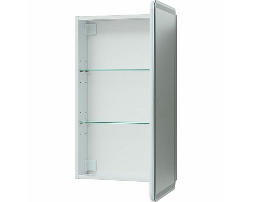 Зеркальный шкаф Aquanet Оптима 50 311859 с подсветкой Белый