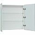 Зеркальный шкаф Aquanet Оптима 70 311861 с подсветкой Белый