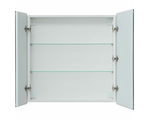 Зеркальный шкаф Aquanet Оптима 70 311861 с подсветкой Белый