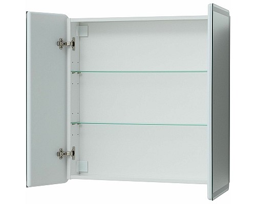 Зеркальный шкаф Aquanet Оптима 70 311861 с подсветкой Белый