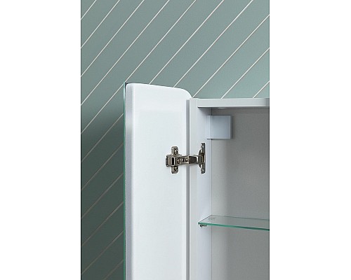 Зеркальный шкаф Aquanet Оптима 70 311861 с подсветкой Белый