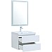 Комплект мебели для ванной Aquanet Беркли 60 306358 подвесной Белый глянец