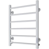Электрический полотенцесушитель Comfysan Аврора EC-6 70x40 Белый матовый
