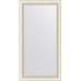 Зеркало Evoform Definite 104х54 BY 7616 в багетной раме - Белый с серебром 60 мм