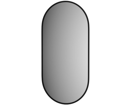 Зеркало Evoform Colora 80х40 BY 0462 с окантовкой - Черный цвет