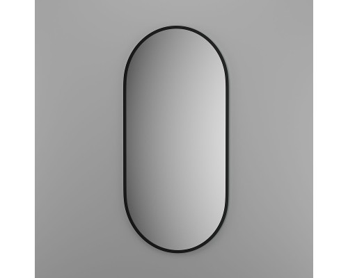 Зеркало Evoform Colora 80х40 BY 0462 с окантовкой - Черный цвет